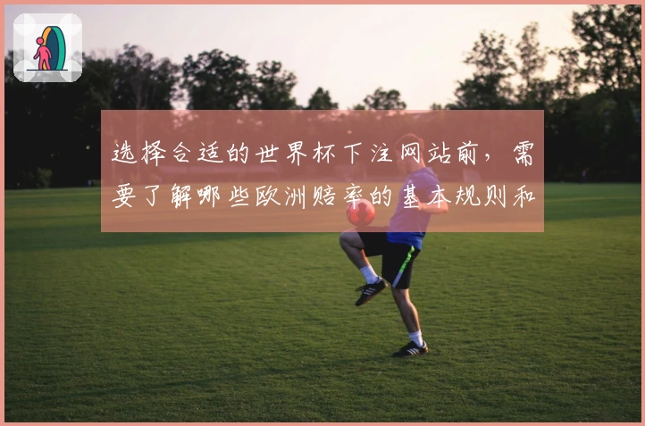 选择合适的世界杯下注网站前，需要了解哪些欧洲赔率的基本规则和风险？