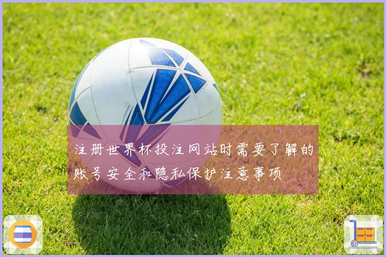 注册世界杯投注网站时需要了解的账号安全和隐私保护注意事项
